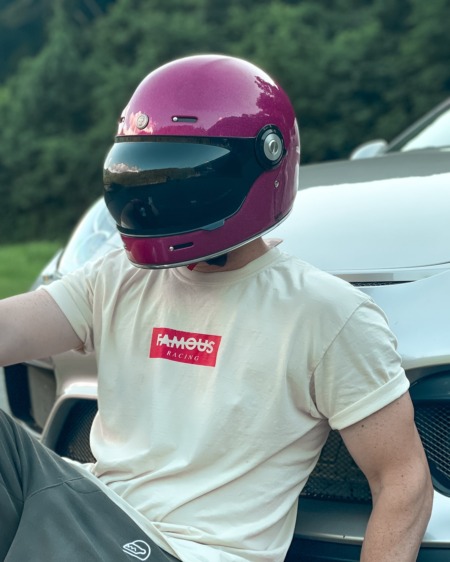 Not Famous Racing Driver - Corner Cult Tee