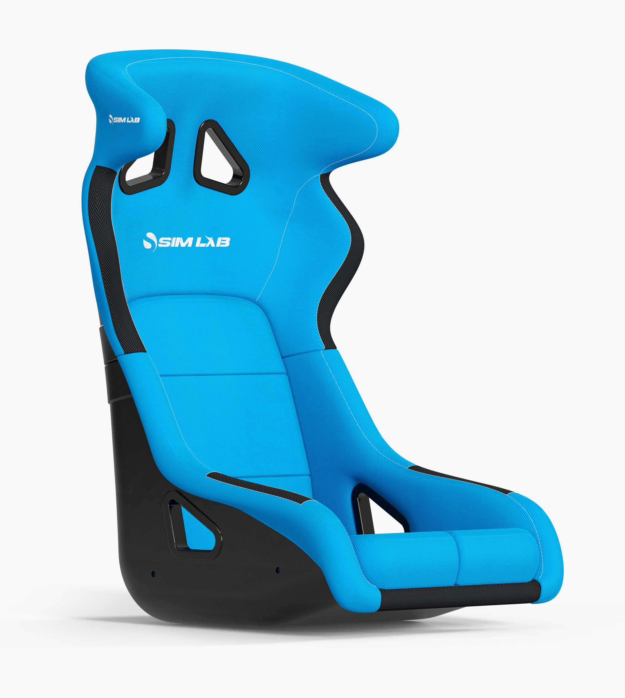 Sim-Lab S1 Enduro GT Bucket Seat for Sim Racing (Fiberglass Shell, Black or Blue)