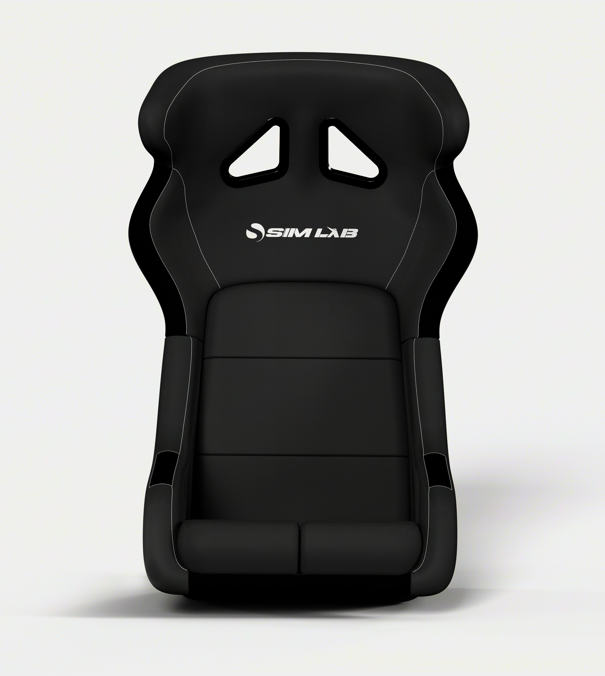 Sim-Lab S1 Enduro GT Bucket Seat for Sim Racing (Fiberglass Shell, Black or Blue) Black