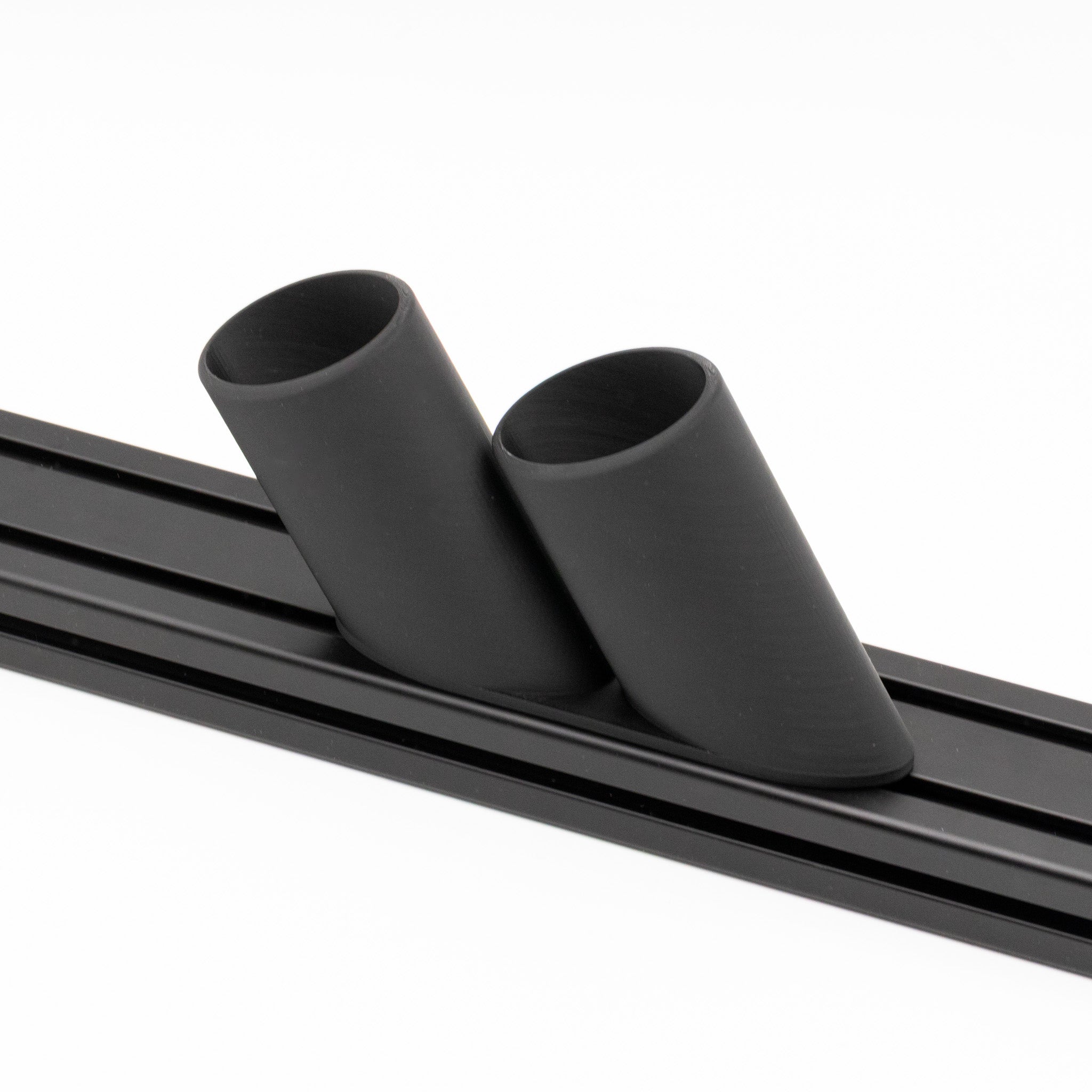 SimSportGadget Faux Slanted Exhaust Pipes for Sim Racing Rigs (Set of 2)