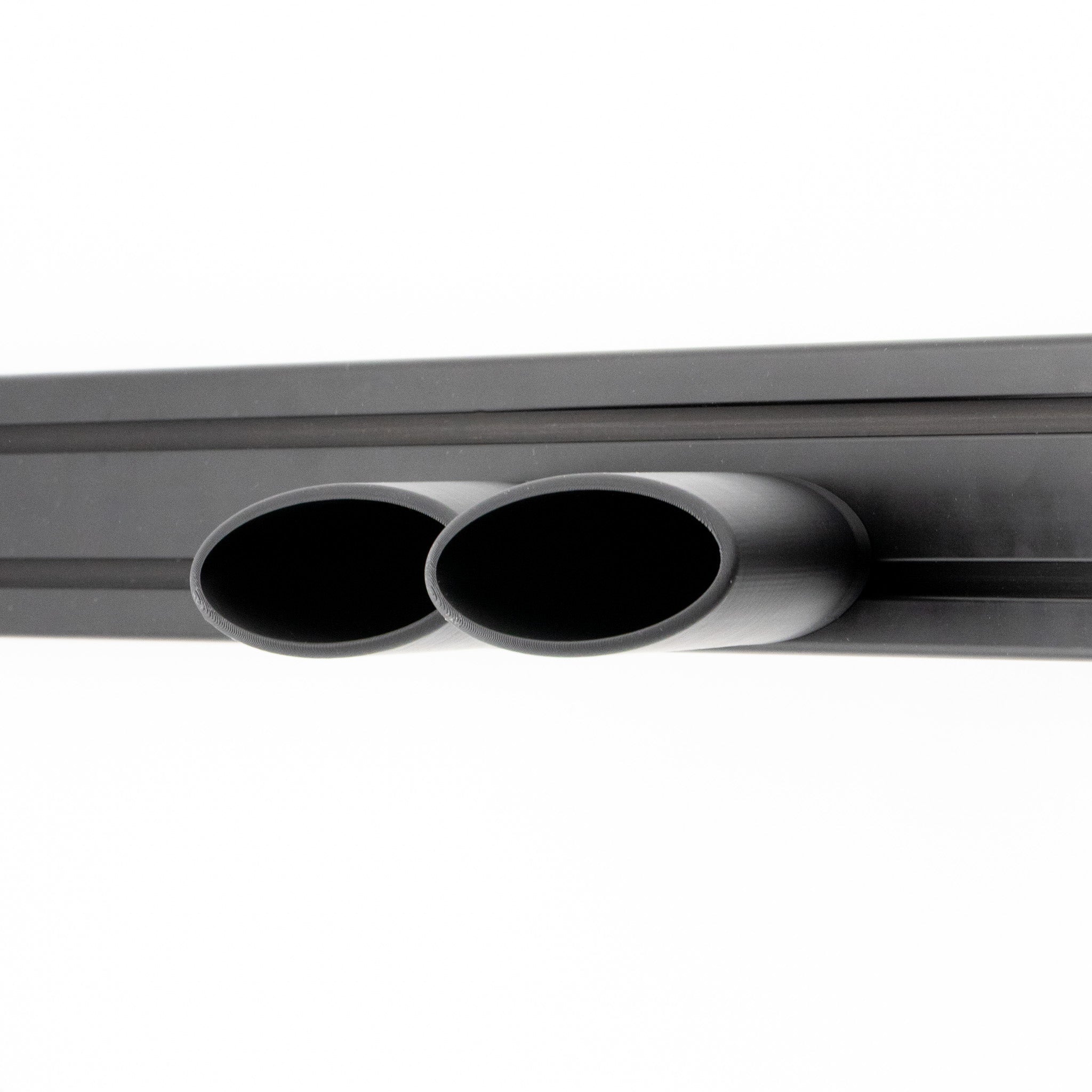 SimSportGadget Faux Slanted Exhaust Pipes for Sim Racing Rigs (Set of 2)