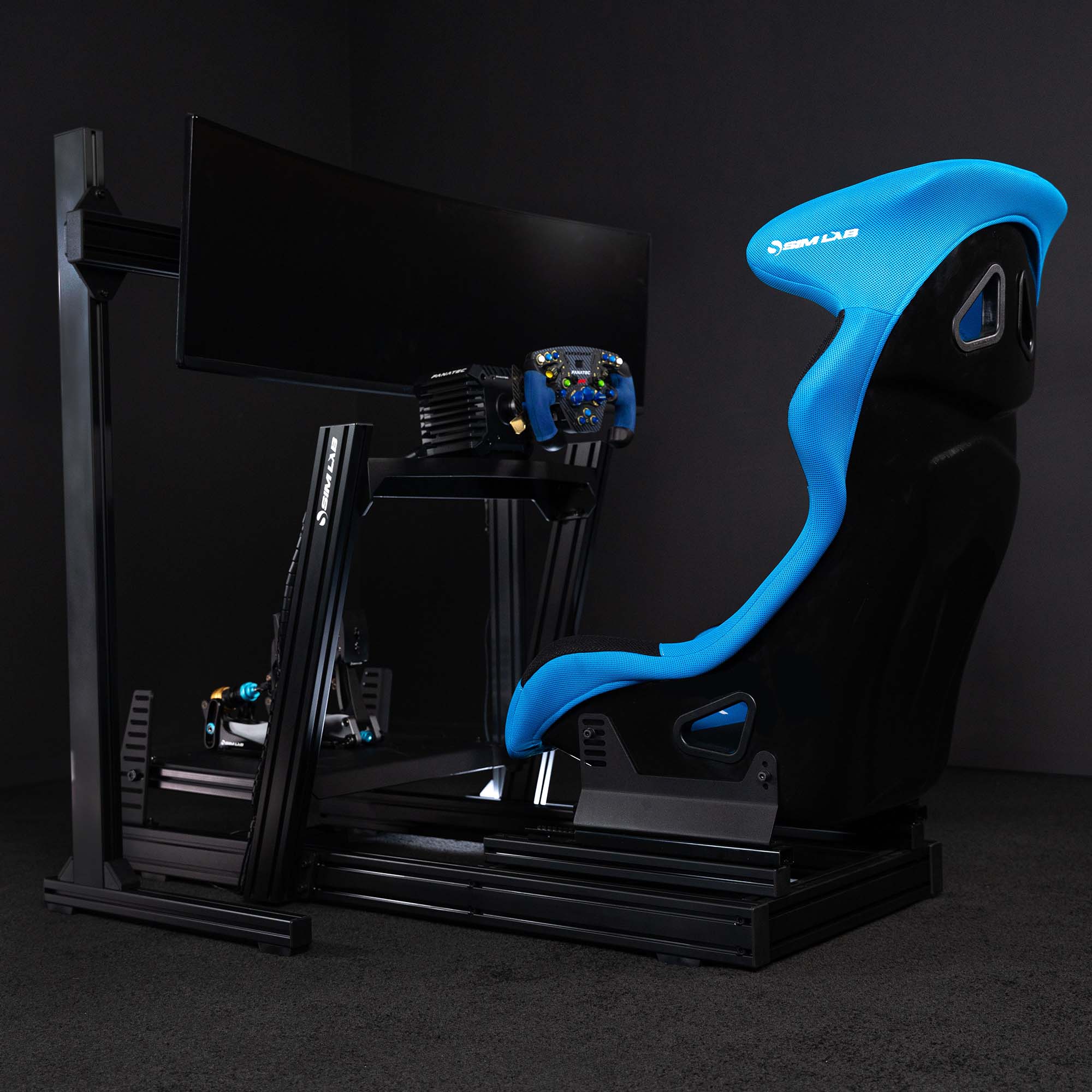 Sim-Lab GT1 Pro turnkey simulator — rear view