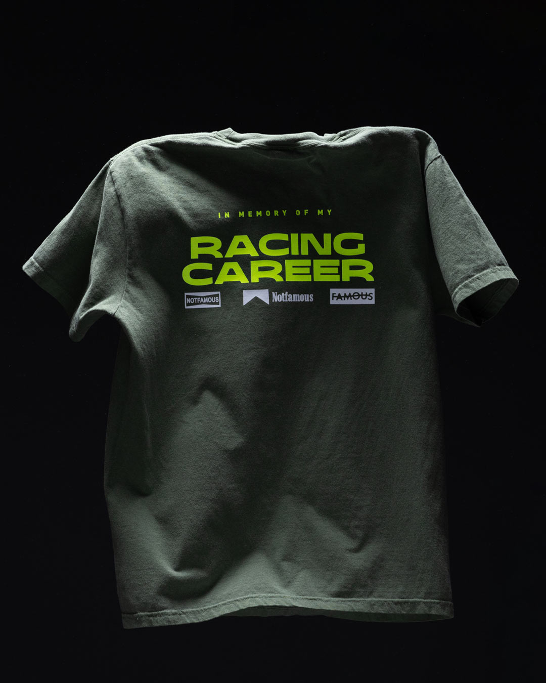 Not Famous Racing Driver - Racing Career Tee