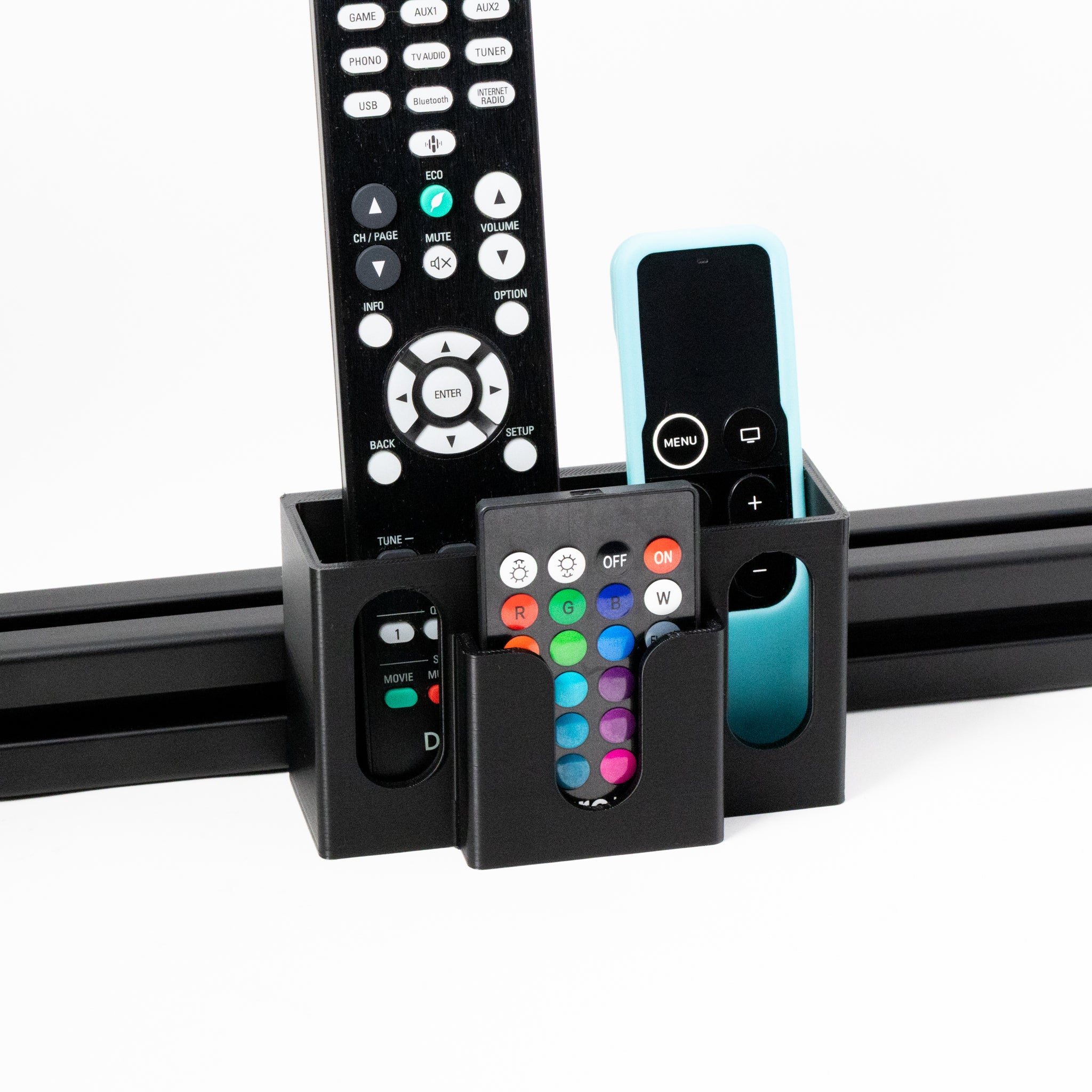 SimSportGadget Multi Remote Holder for Aluminum Profile Sim Racing Rigs