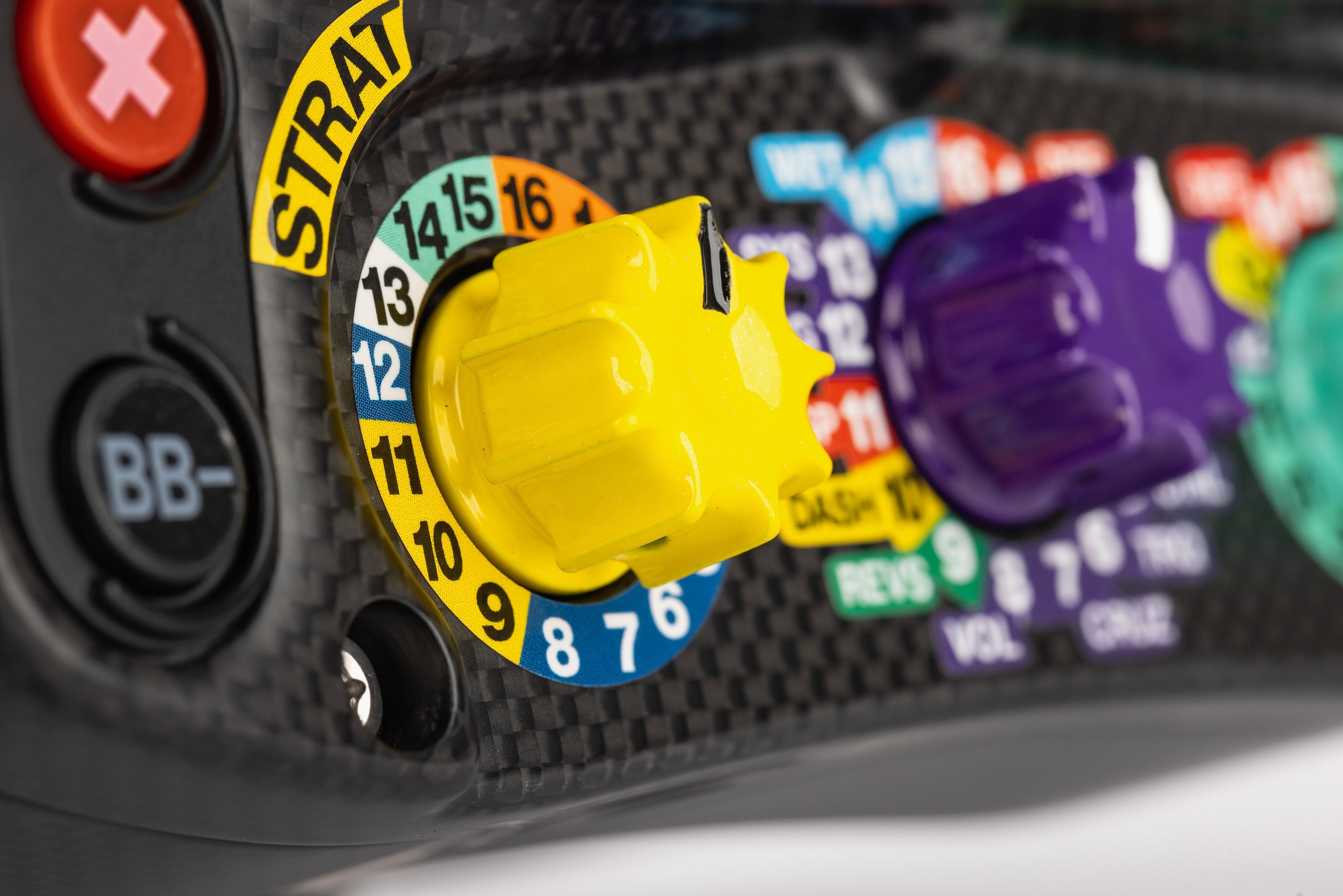 Sim-Lab Mercedes-AMG PETRONAS F1 Team Sim Racing Steering Wheel (2024/2025)
