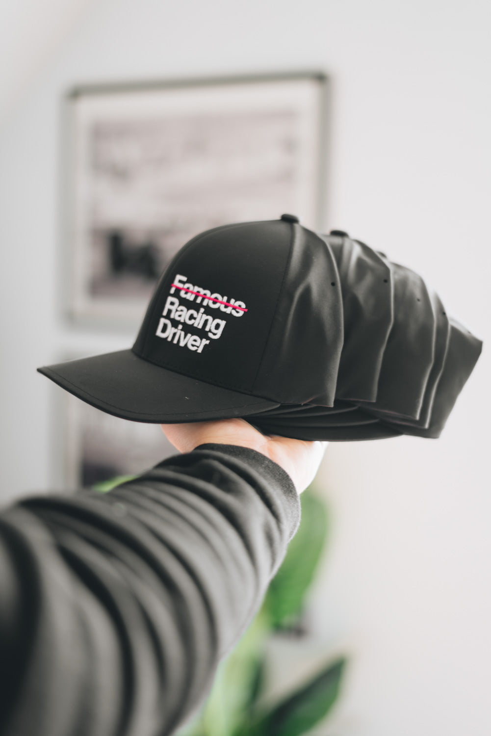 Not Famous Racing Driver - Fitted Hat