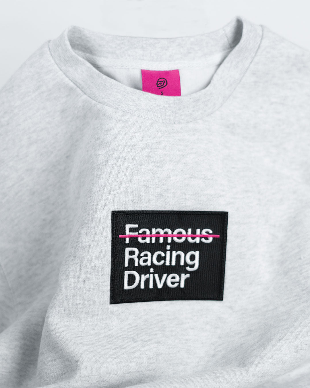 Not Famous Racing Driver - Patch Crewneck
