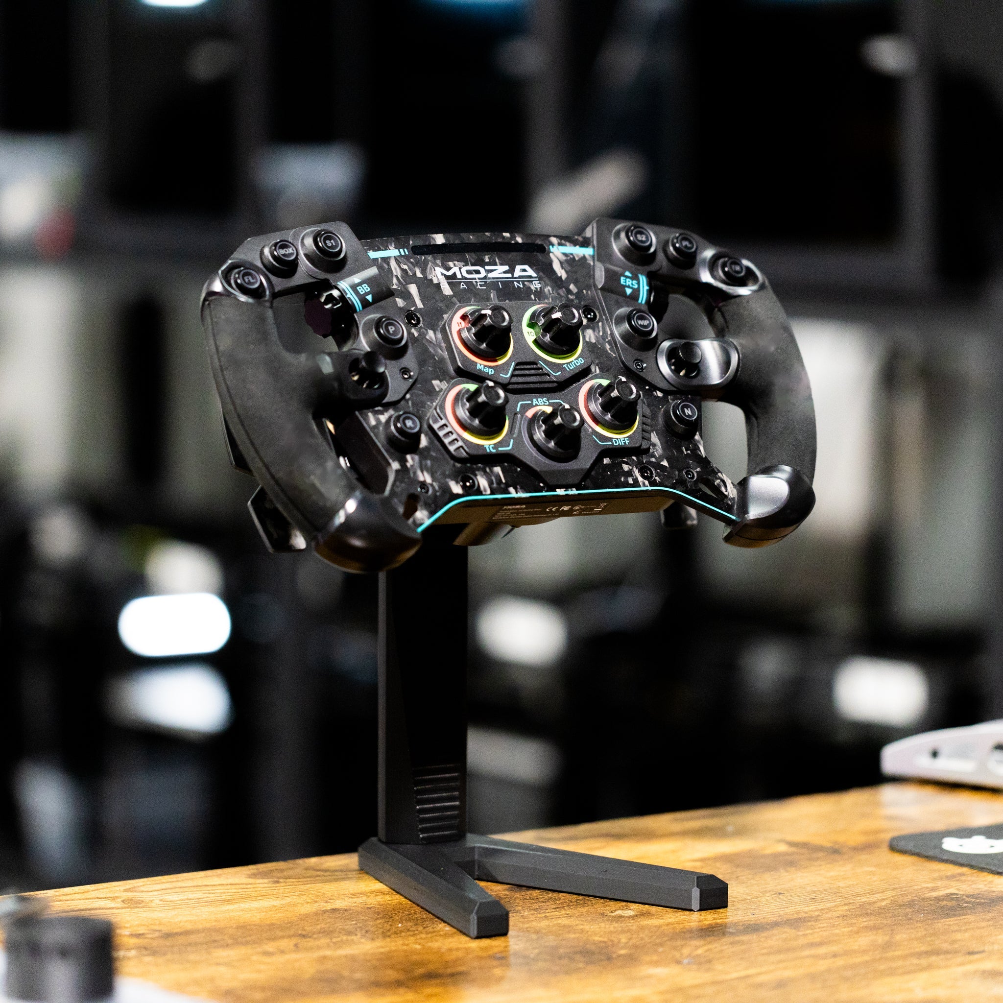 SimSportGadget Wheel Display Stand for Sim Racing Steering Wheels
