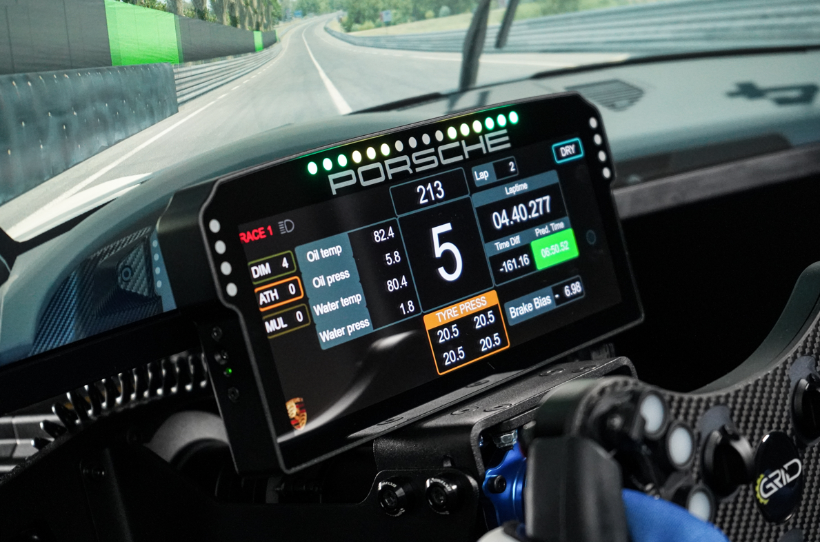 Sim-Lab GRID Porsche 911 GT3 Cup Dashboard Display Unit (10.3in)