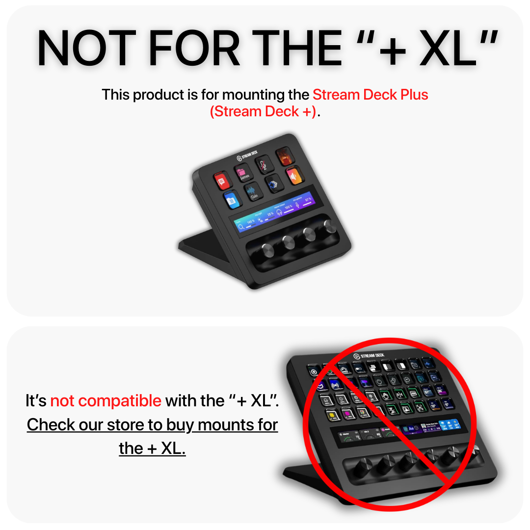SimSportGadget Stream Deck + Enclosure with Adjustable Mount for Sim Racing Rigs