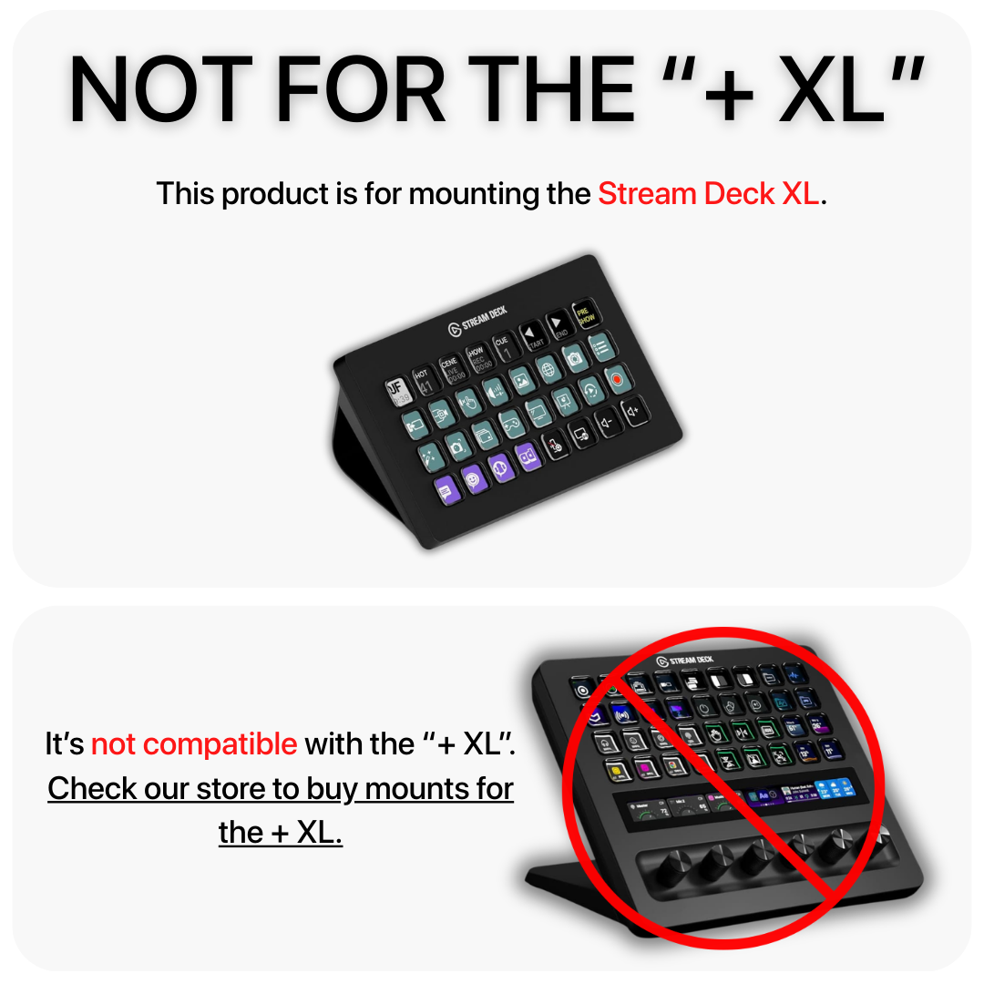 SimSportGadget Stream Deck XL Enclosure with Adjustable Mount for Sim Racing Rigs