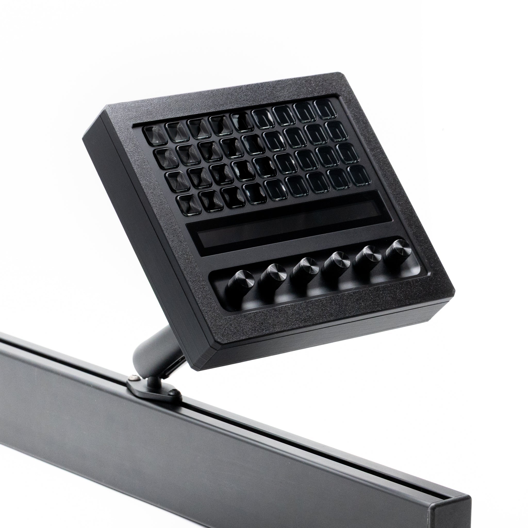 SimSportGadget Stream Deck + XL Enclosure with Metal Swivel Mount for Sim Rigs