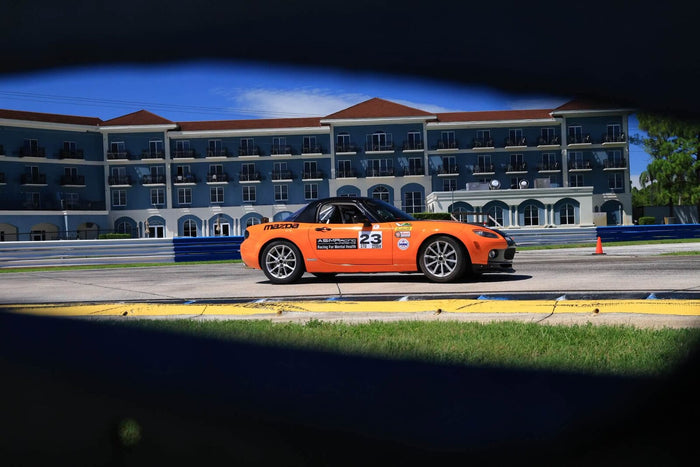 MX-5 race car at Sebring International Raceway
