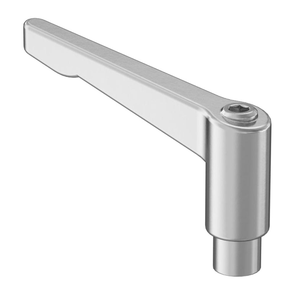 303 stainless steel adjustable clamping T-handle with threaded hole
