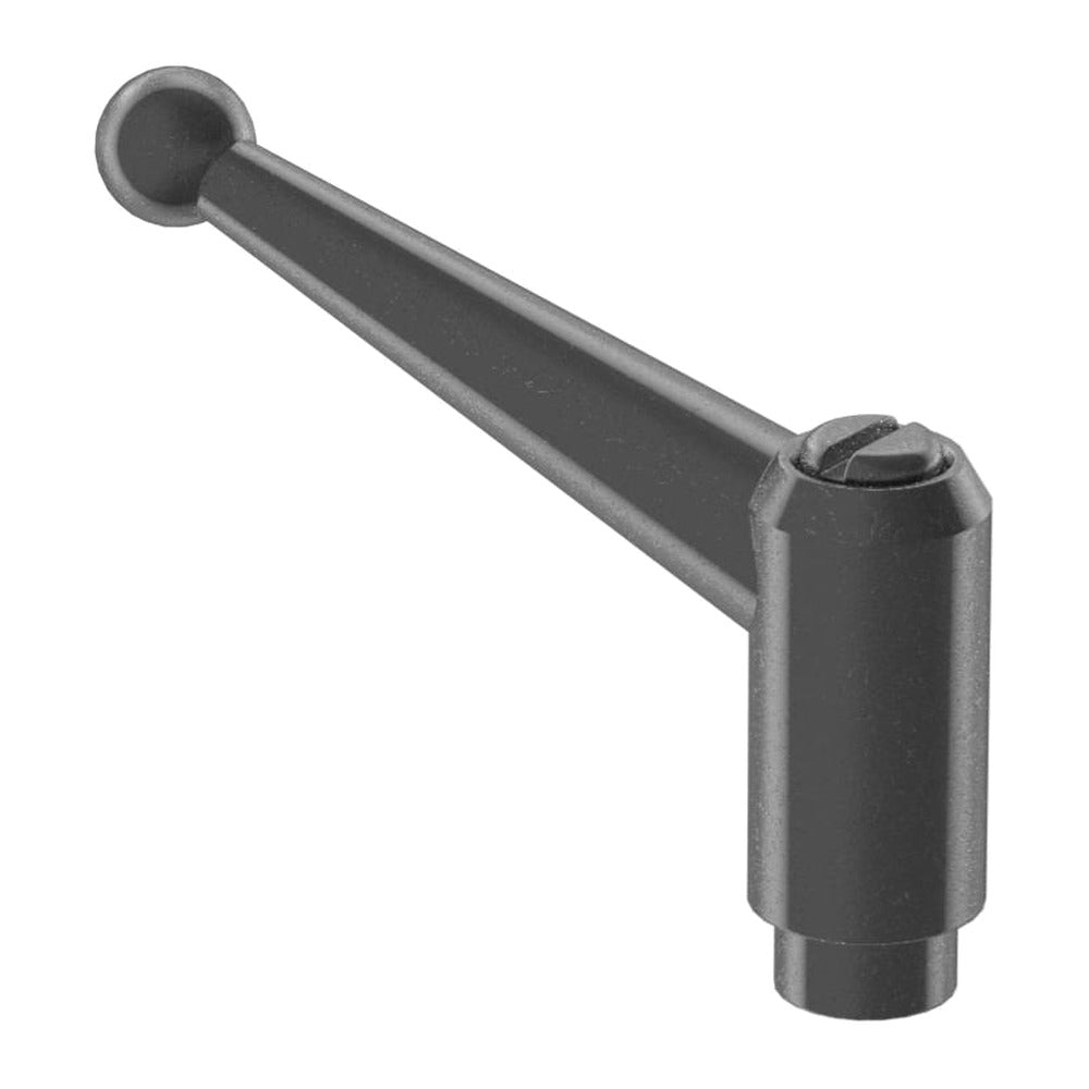 Heavy-duty 303 stainless steel adjustable clamping T-handle with threaded hole