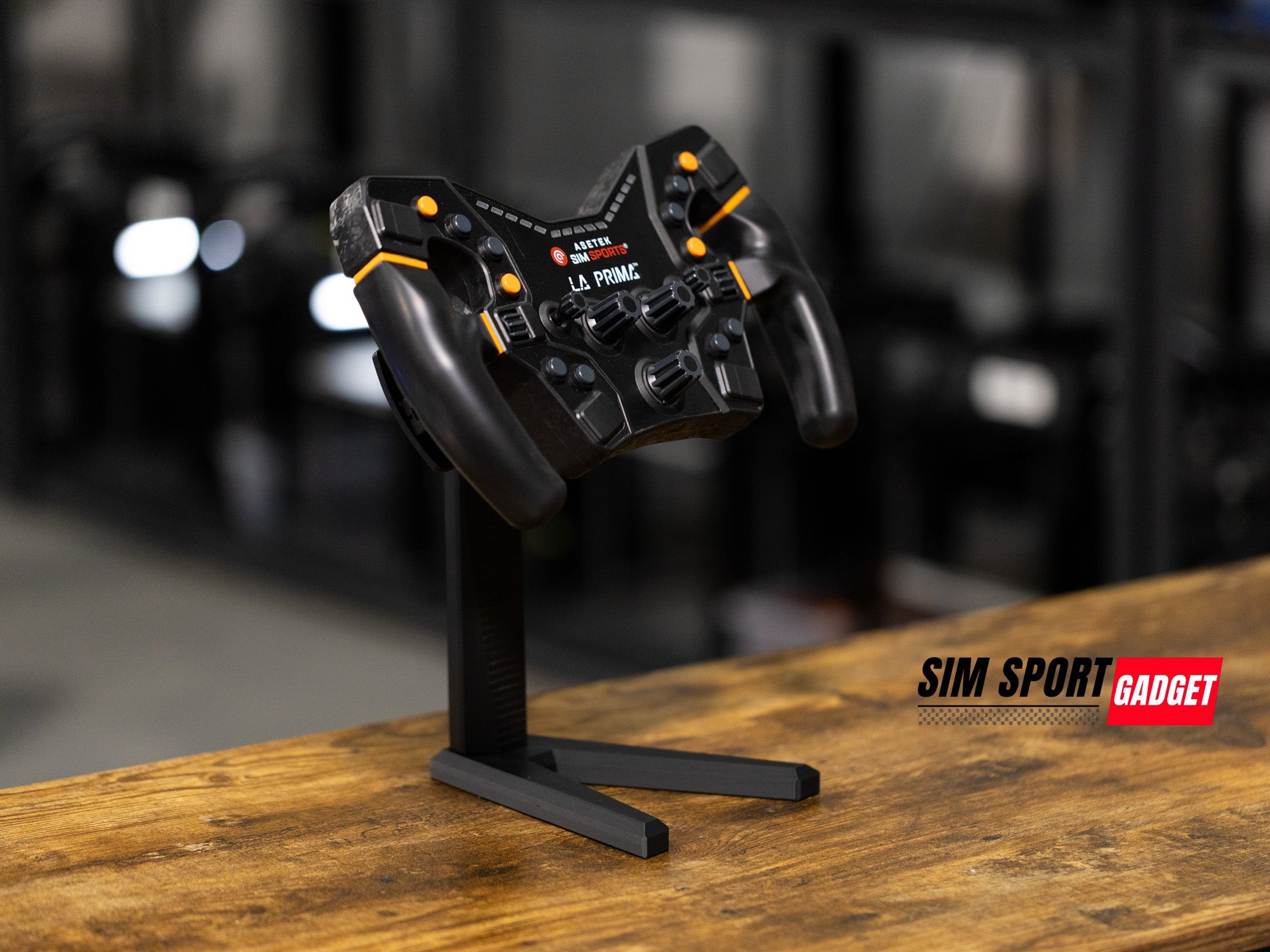 SimSportGadget Wheel Display Stand for Sim Racing Steering Wheels