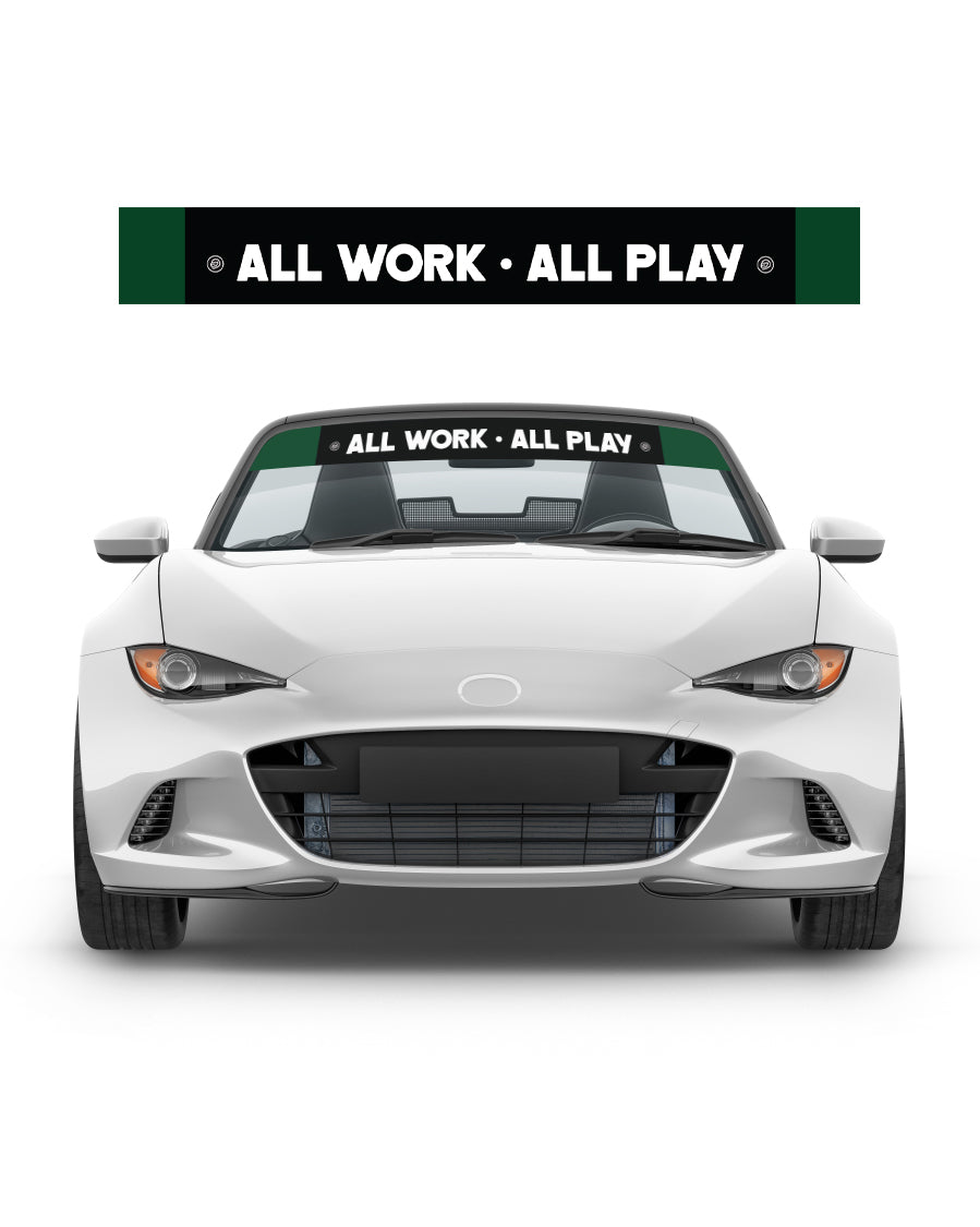 Not Famous Racing Driver - Windshield Banners