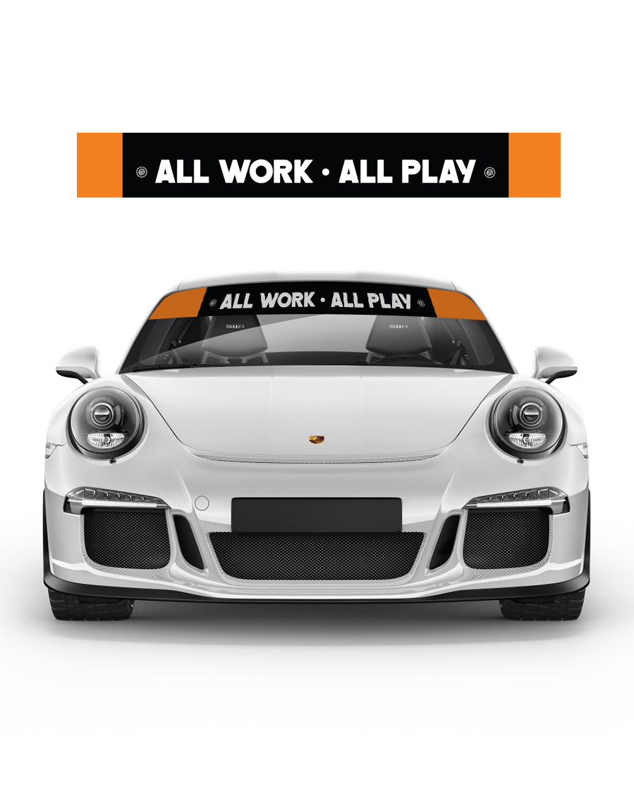 Not Famous Racing Driver - Windshield Banners