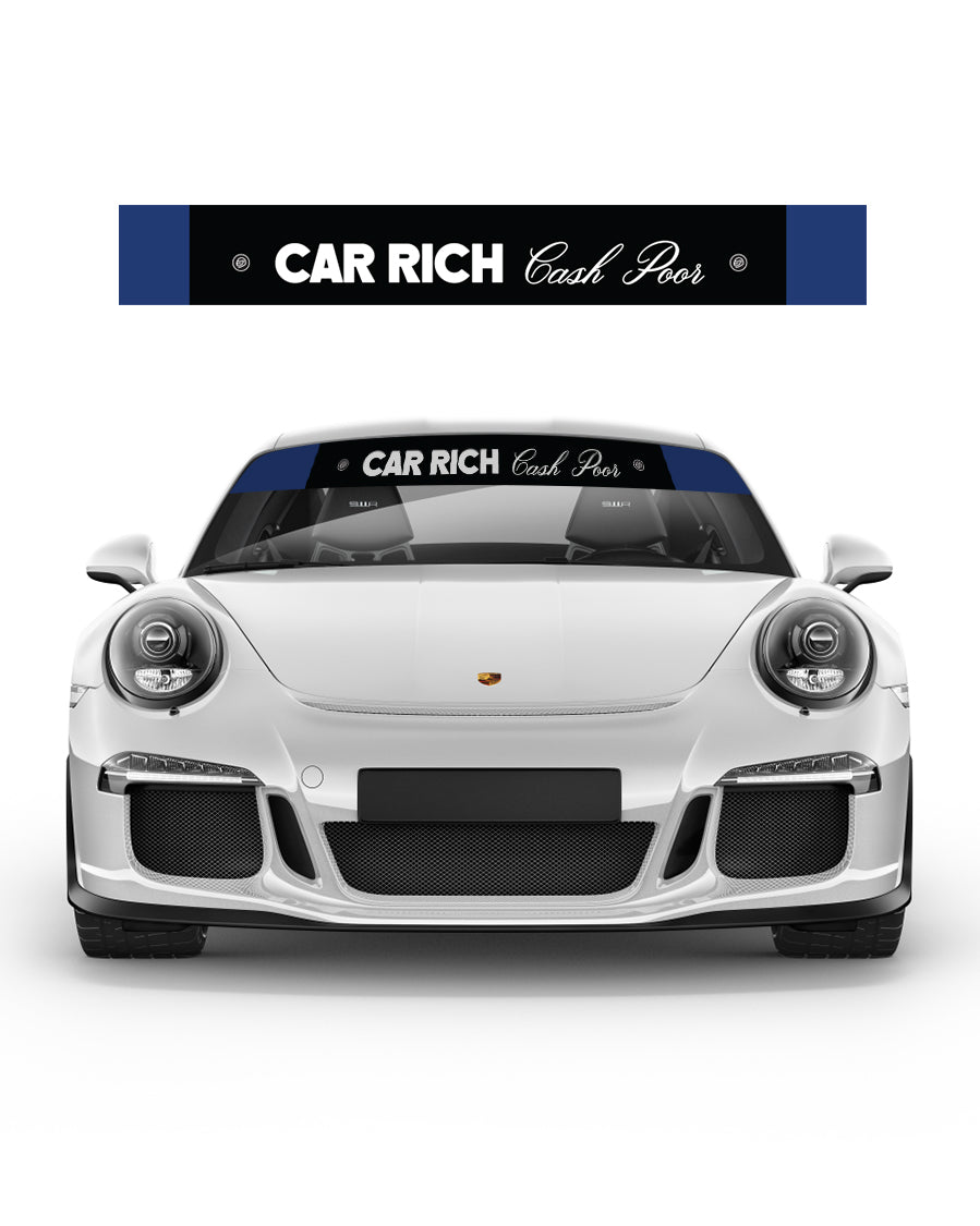 Not Famous Racing Driver - Windshield Banners