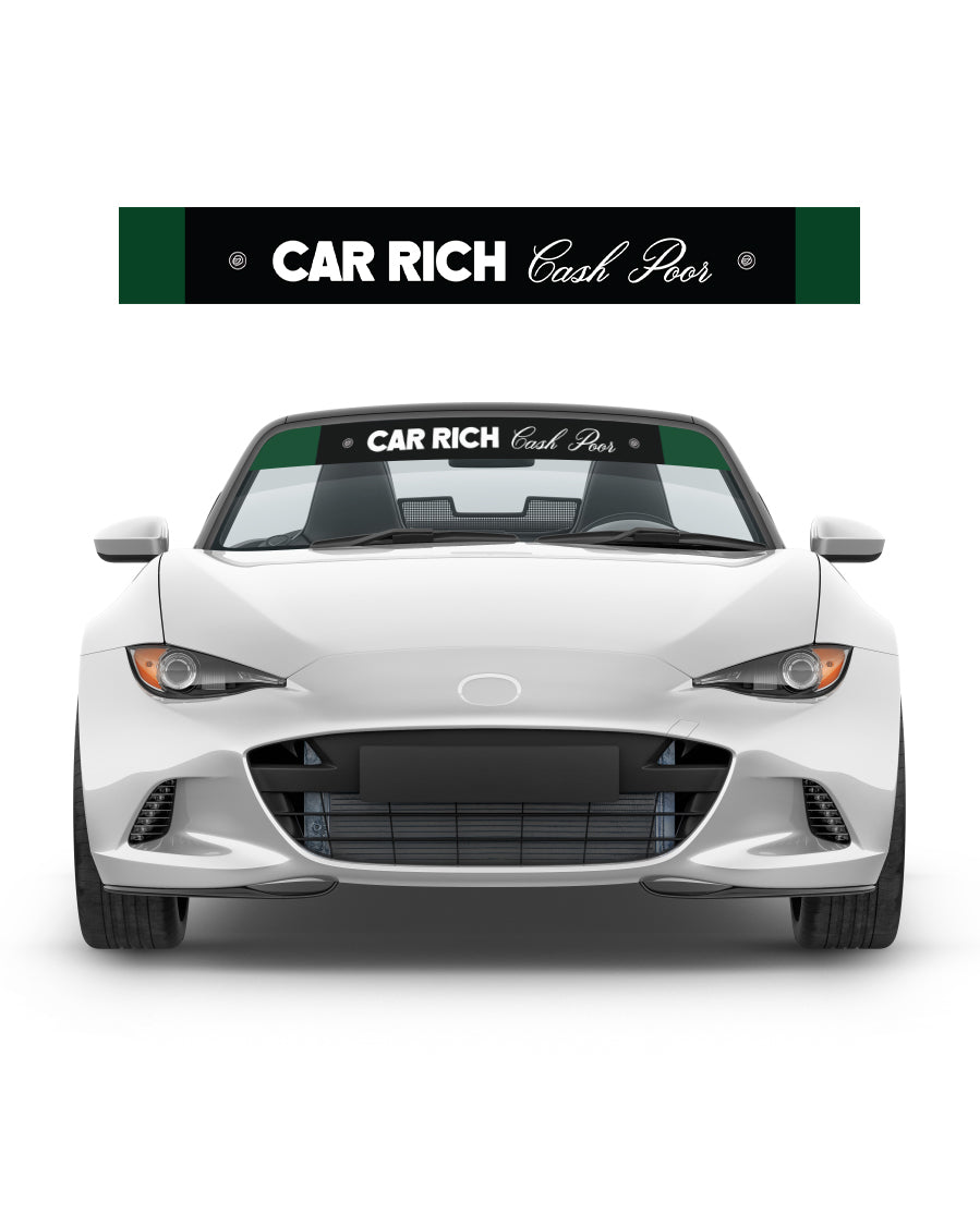 Not Famous Racing Driver - Windshield Banners