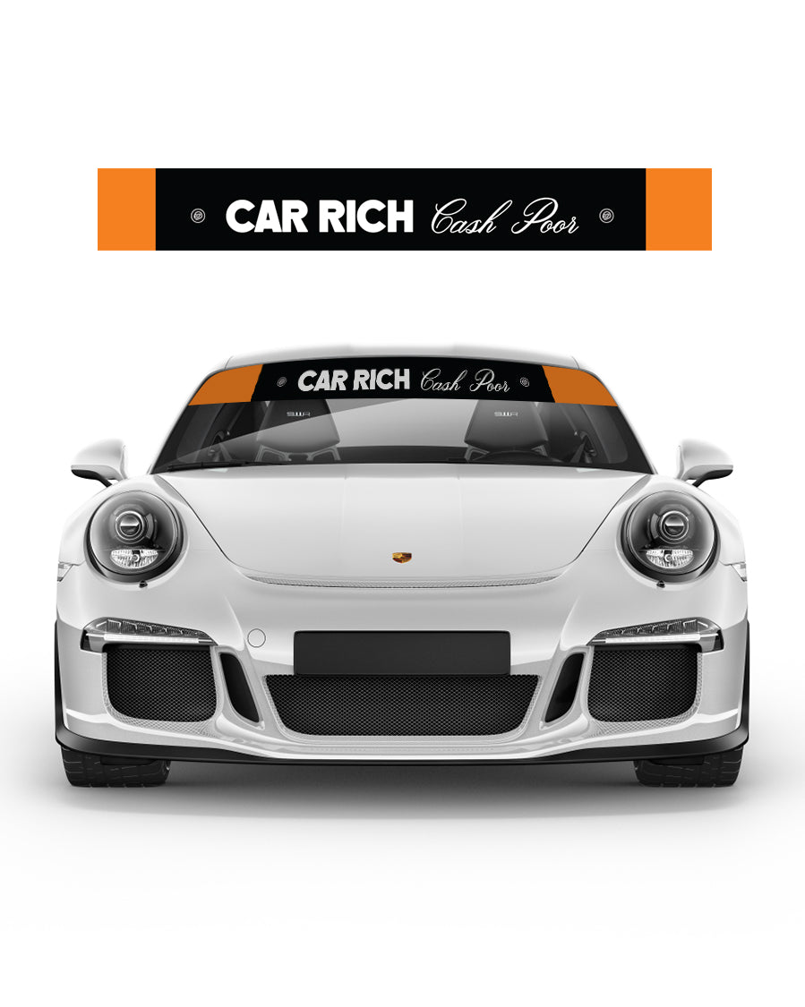 Not Famous Racing Driver - Windshield Banners
