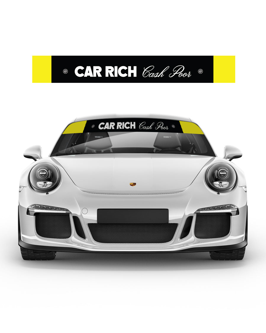 Not Famous Racing Driver - Windshield Banners