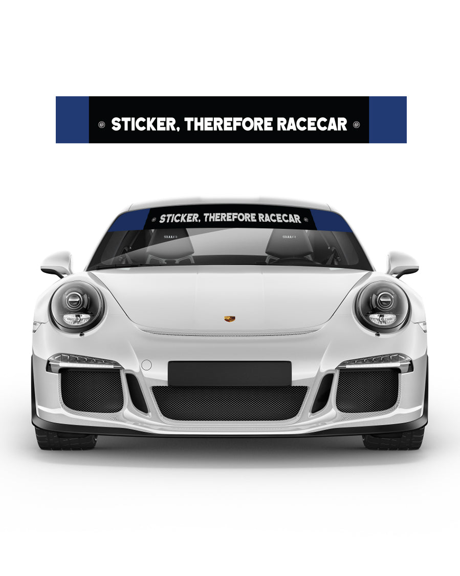 Not Famous Racing Driver - Windshield Banners