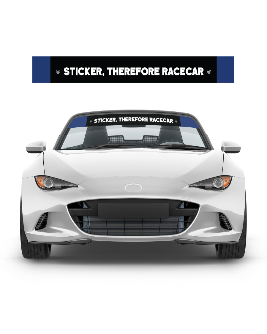 Not Famous Racing Driver - Windshield Banners