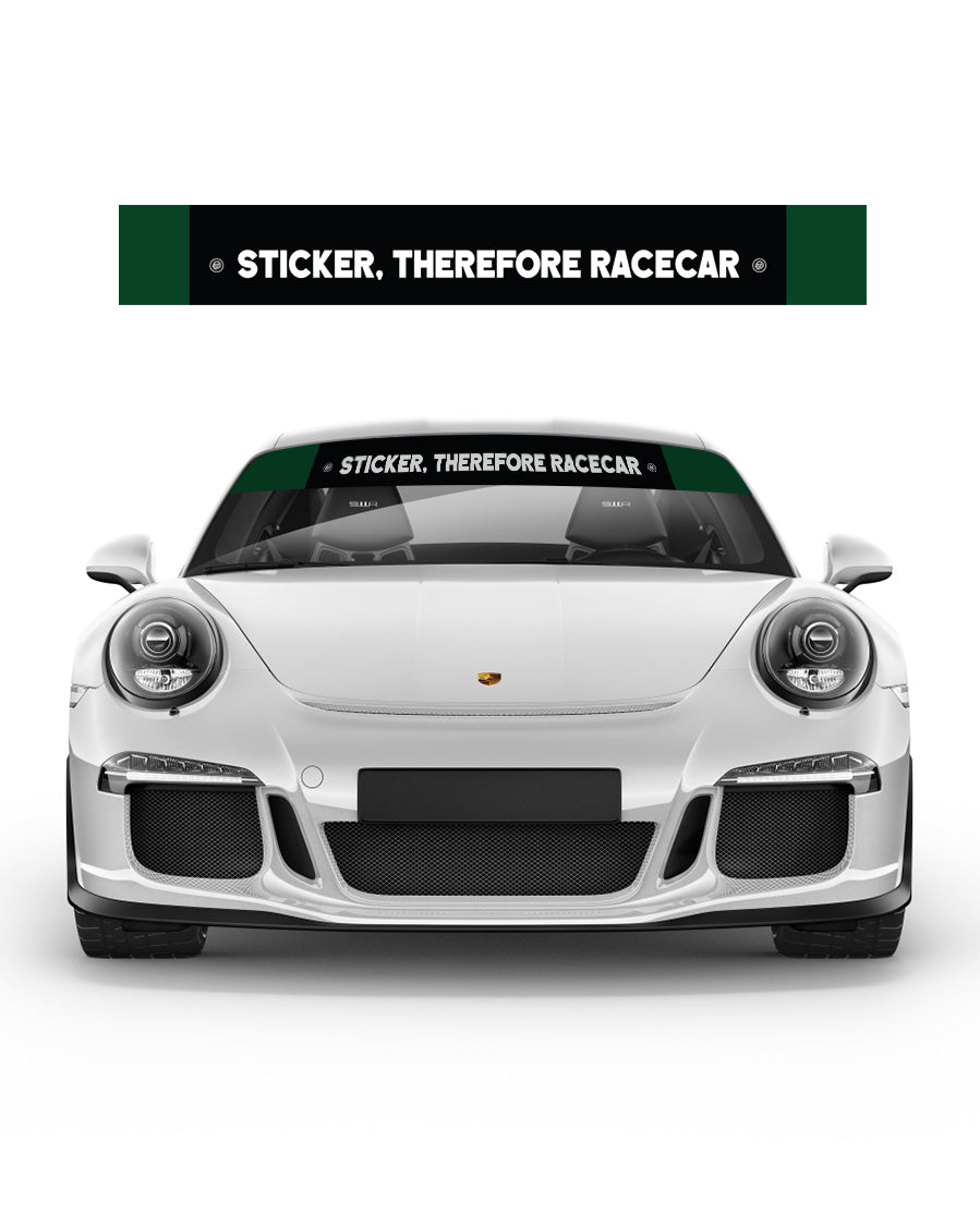 Not Famous Racing Driver - Windshield Banners