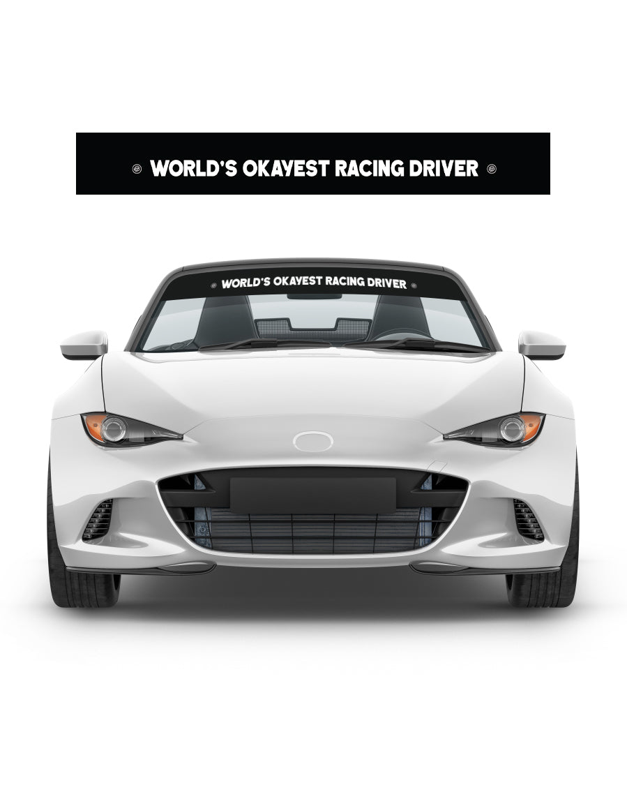 Not Famous Racing Driver - Windshield Banners