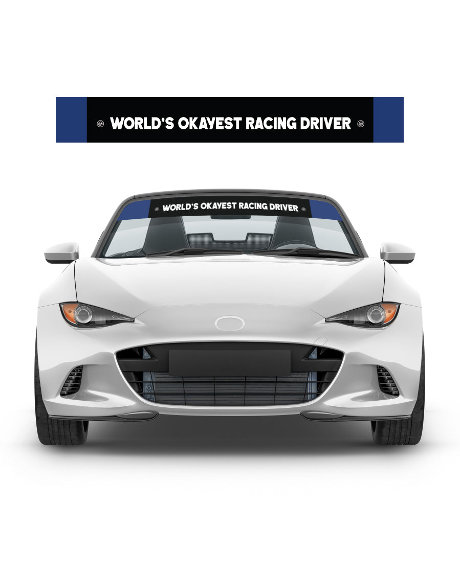 Not Famous Racing Driver - Windshield Banners