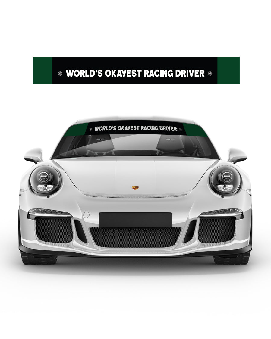 Not Famous Racing Driver - Windshield Banners