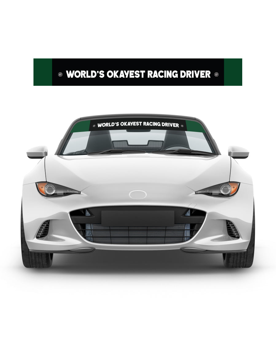 Not Famous Racing Driver - Windshield Banners