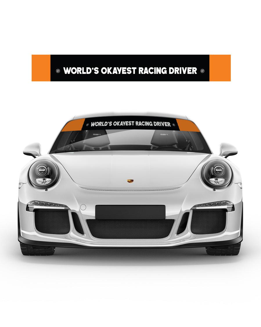 Not Famous Racing Driver - Windshield Banners