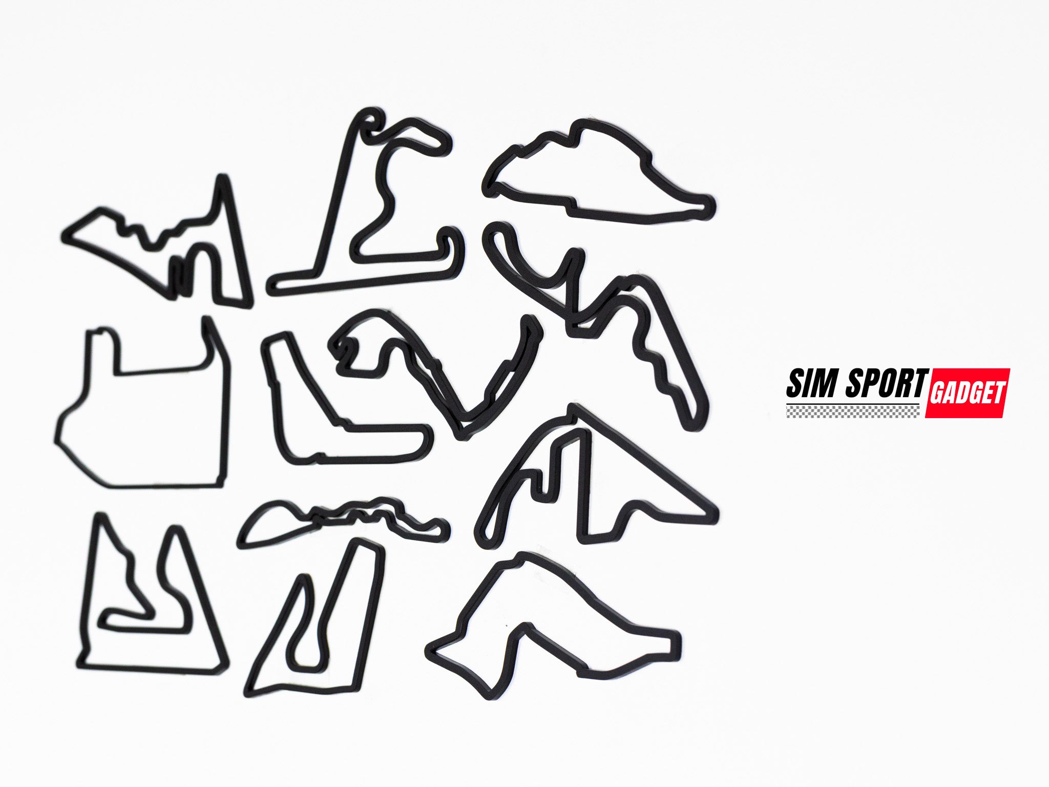 2025 Formula 1 Track Decor - Individual Track - 100mm / 4 inches