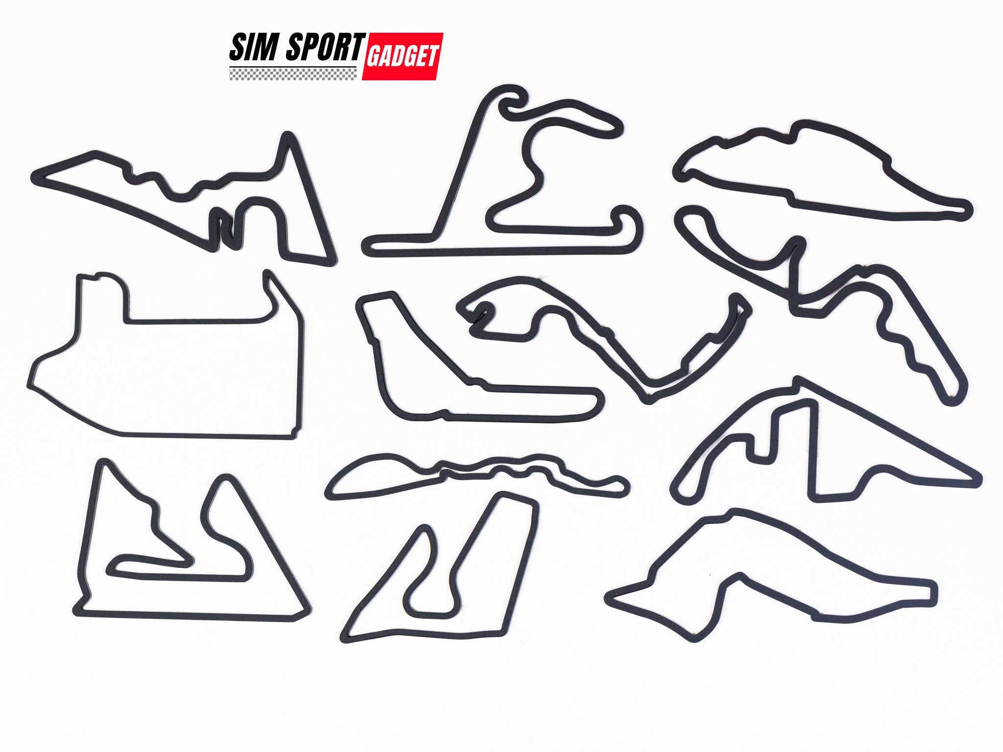 2025 Formula 1 Track Decor - Individual Track - 300mm / 12 inches